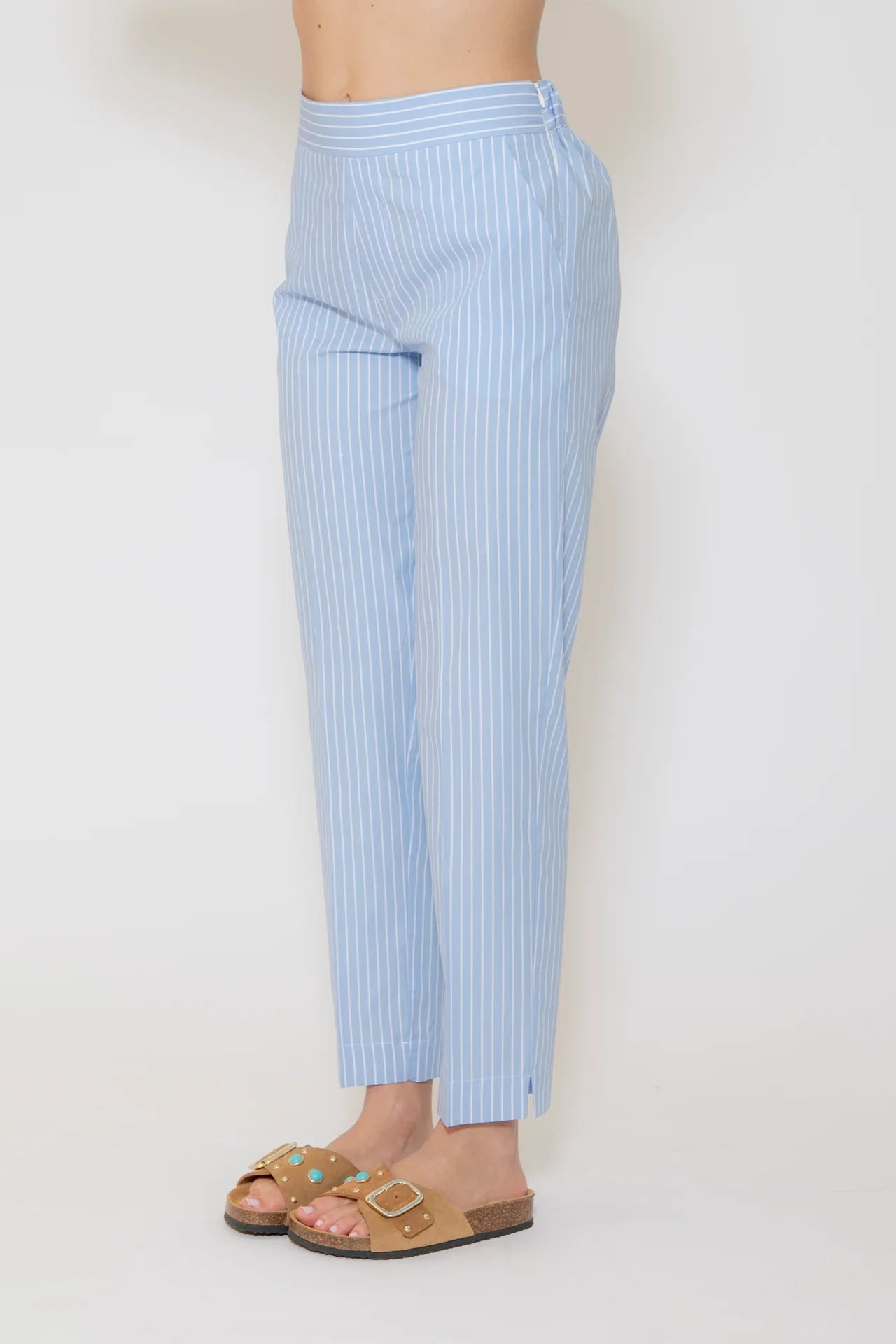 PANTALONE RIGATO SIGARETTA