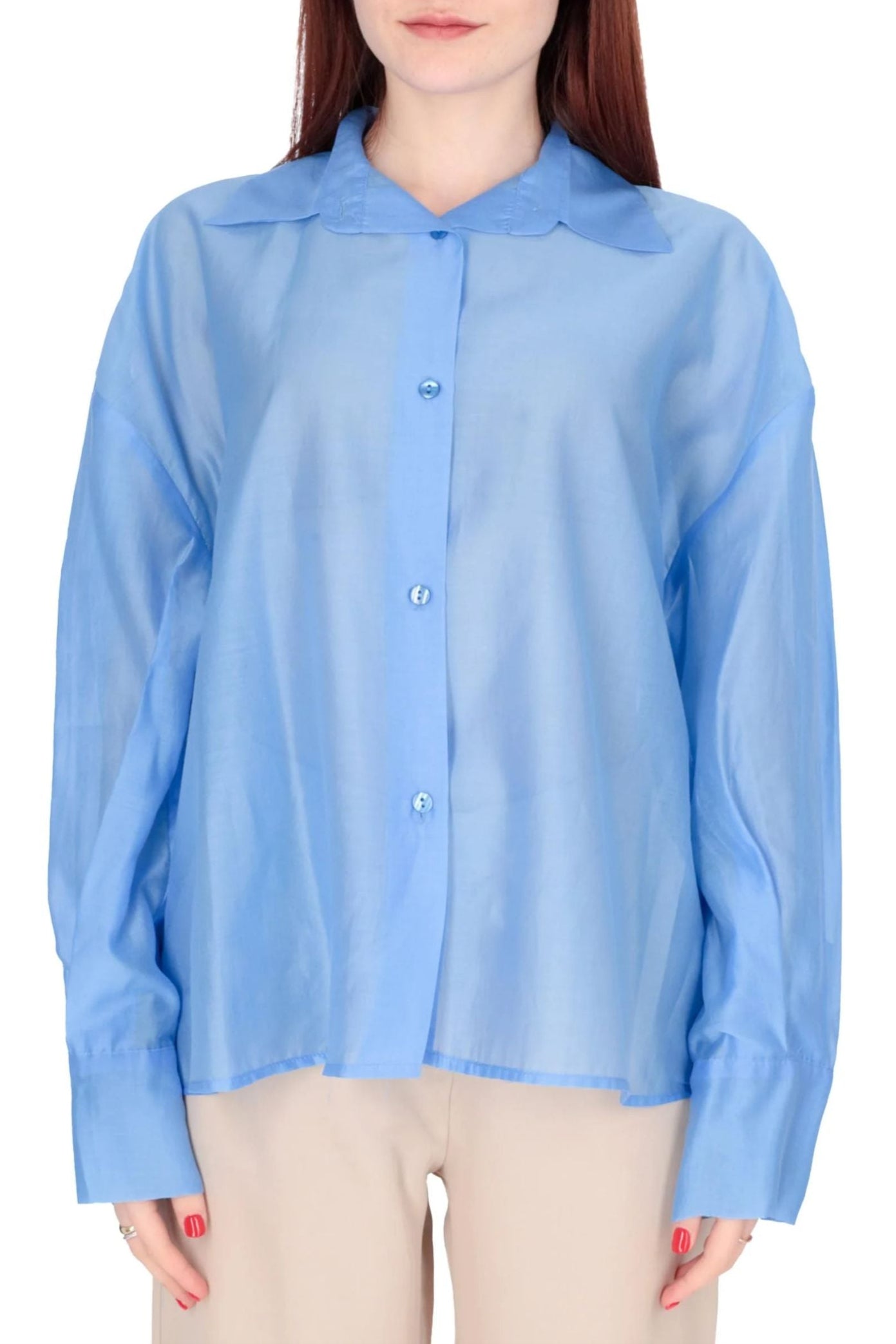 CAMICIA CHIFFON DI VISCOSA