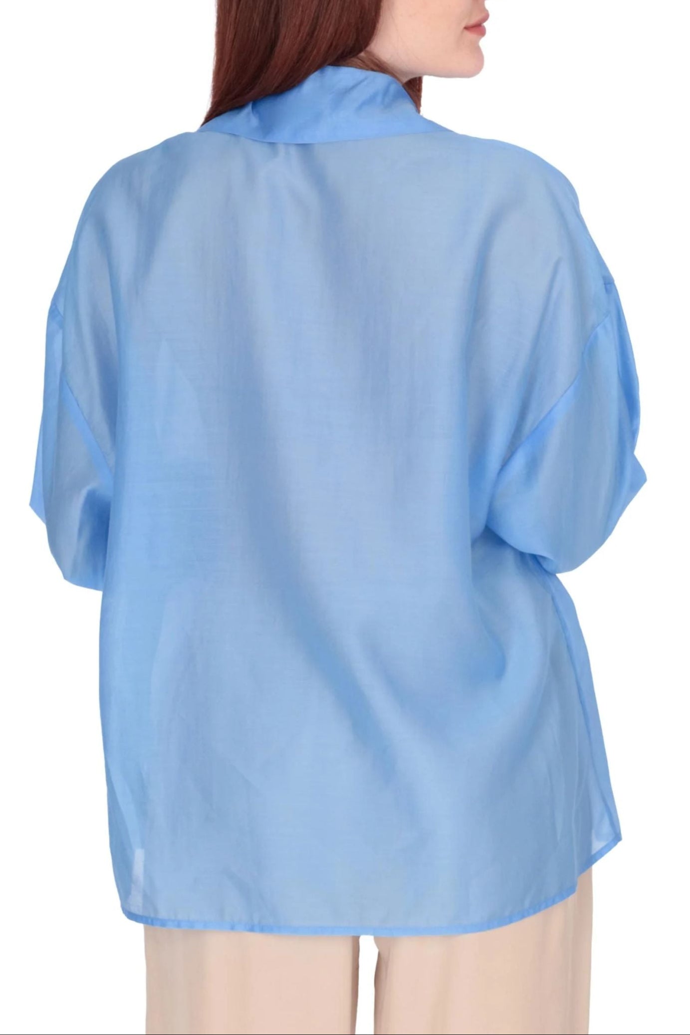 CAMICIA CHIFFON DI VISCOSA