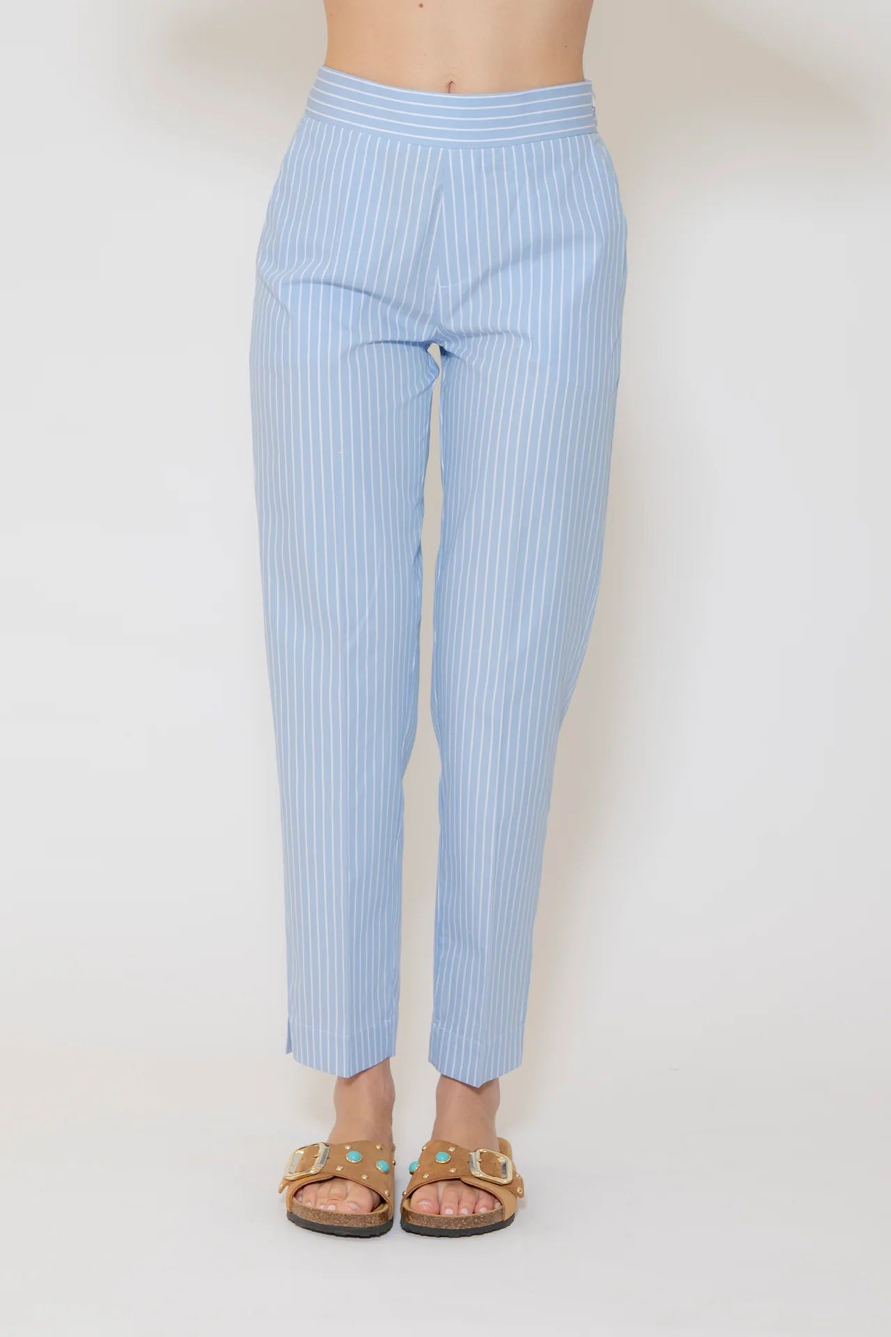 PANTALONE RIGATO SIGARETTA