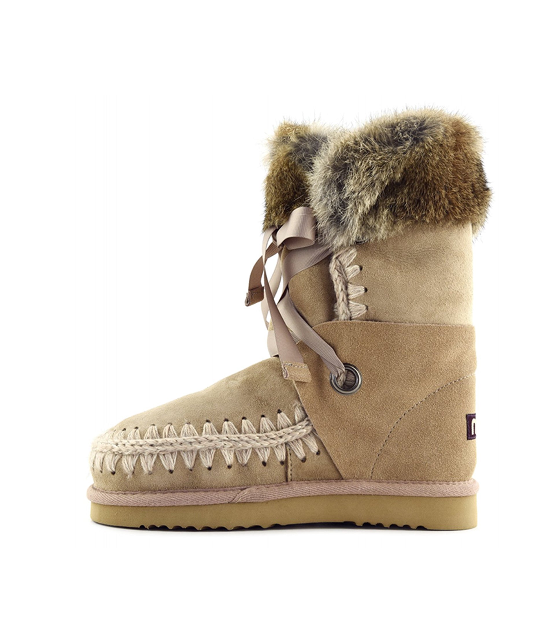 ESKIMO LACE AND FUR CAMEL