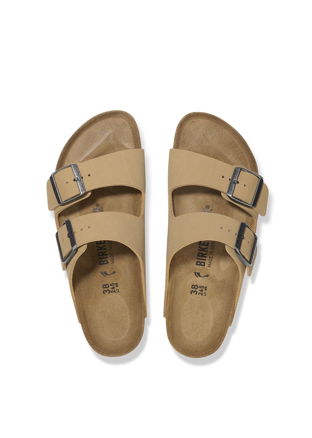 Arizona Birko-Flor Nubuck - Latte Cream