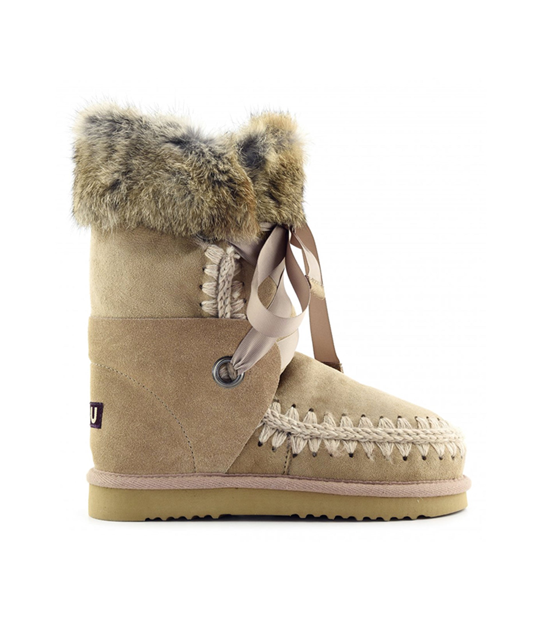 ESKIMO LACE AND FUR CAMEL