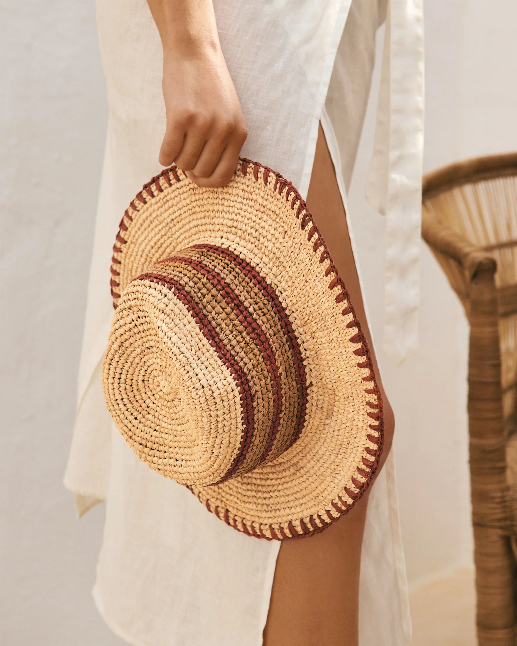 Cappello Panama in Rafia